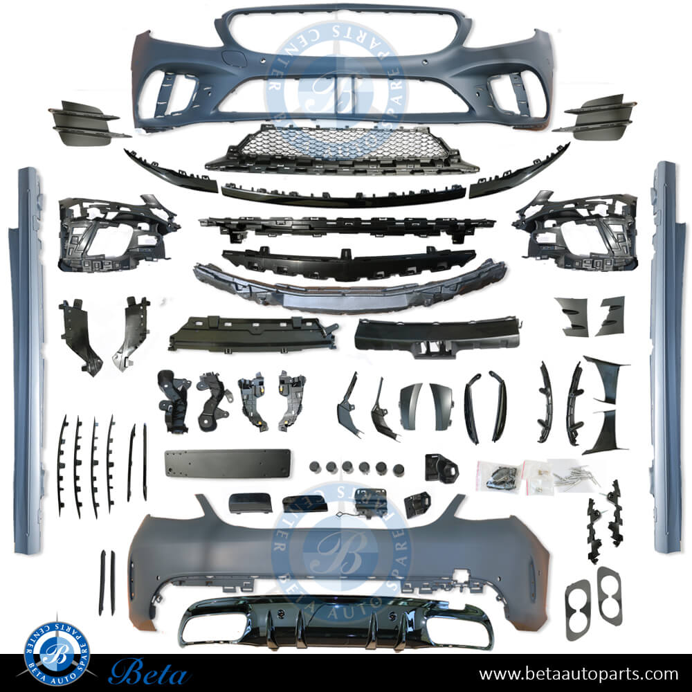 Body Kit Upgrade to AMG C43 Look for Mercedes C-Class W205 2019-up models Body Kit Upgrade to AMG C43 Look for Mercedes C-Class W205 2019-up models